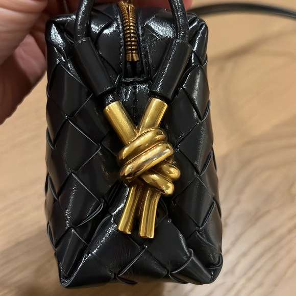 Bottega Veneta Mini Loop Intrecciato Space Grey - Picture 4 of 17